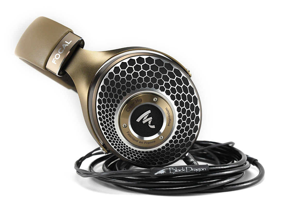Focal Clear MG Headphones with Black Dragon