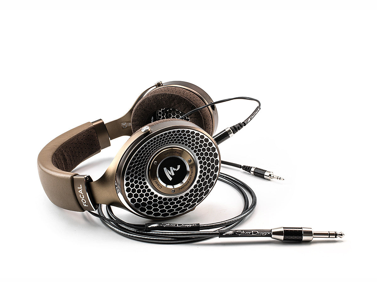 Focal Clear MG with Premium Silver Dragon Headphone cable