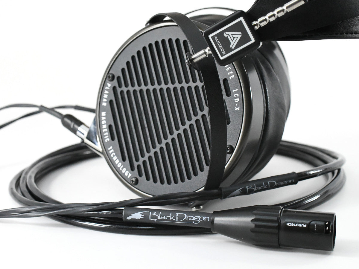 Audeze LCD-X Headphones with Black Dragon