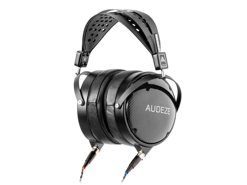 Audeze LCD-XC Planar Magnetic Wired Over The Ear Headphone with Carbon Cups Leather CE Case Balance With Adapter - Zorro Sounds Audeze LCD-XC Planar Magnetic Wired Over The Ear Headphone with Carbon Cups Leather CE Case Balance With Adapter - Zorro Sounds