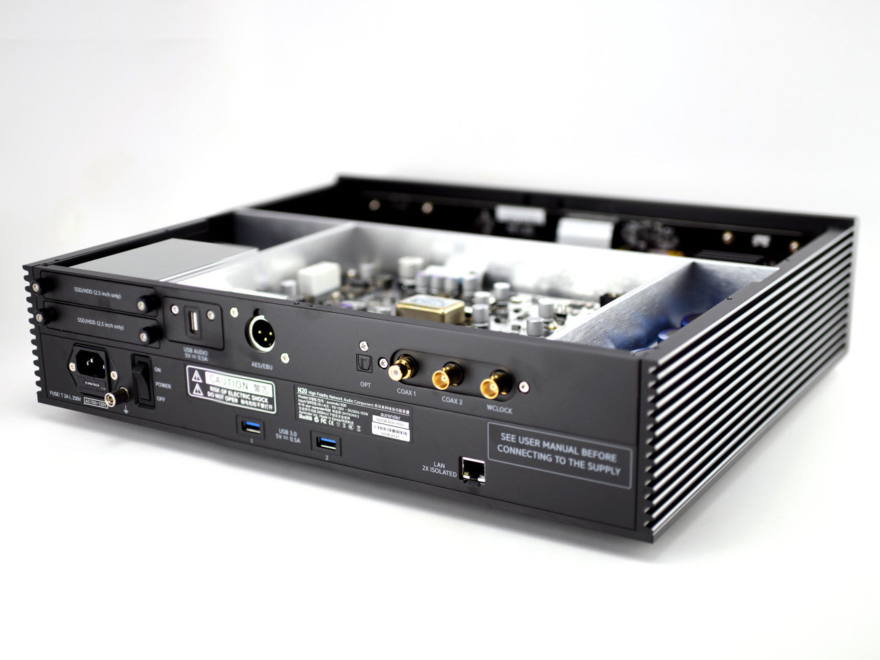 Aurender N20 Streaming Music Server Open