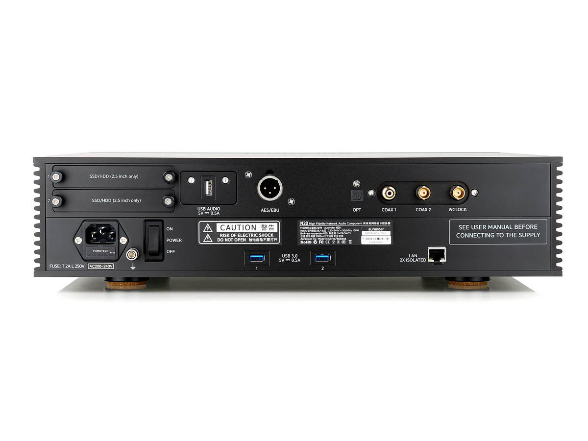 Aurender N20 Music Server in Black