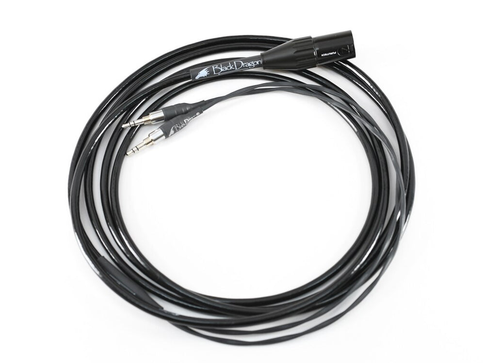 Black Dragon Premium Cable For Sony Headphones Moon Audio