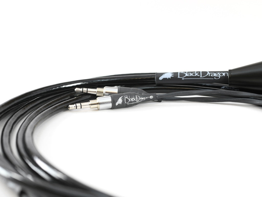 Black Dragon Premium Cable for Focal Celestee headphones