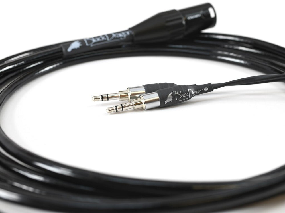 Black Dragon Premium Cable For Sony Headphones Moon Audio