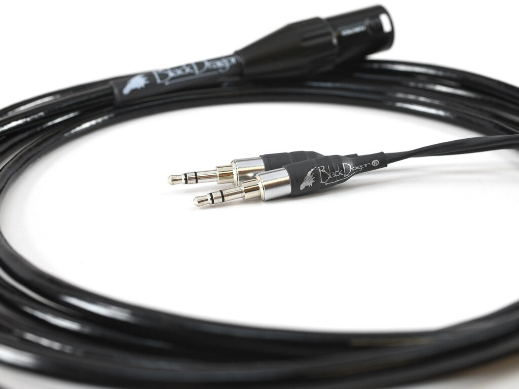 Black Dragon Premium Cable for Focal Celestee headphones