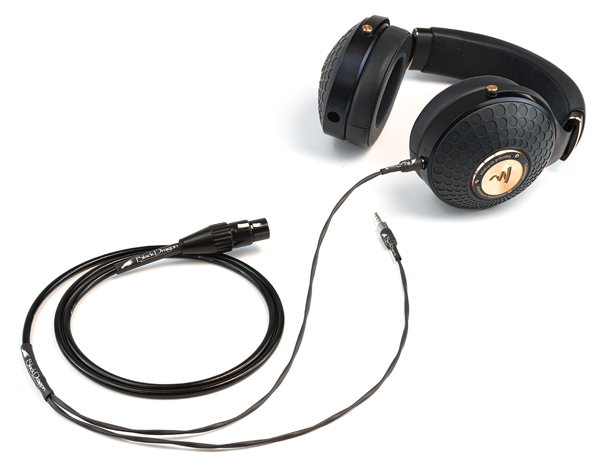 Black Dragon Premium Cable for Focal Celestee headphones