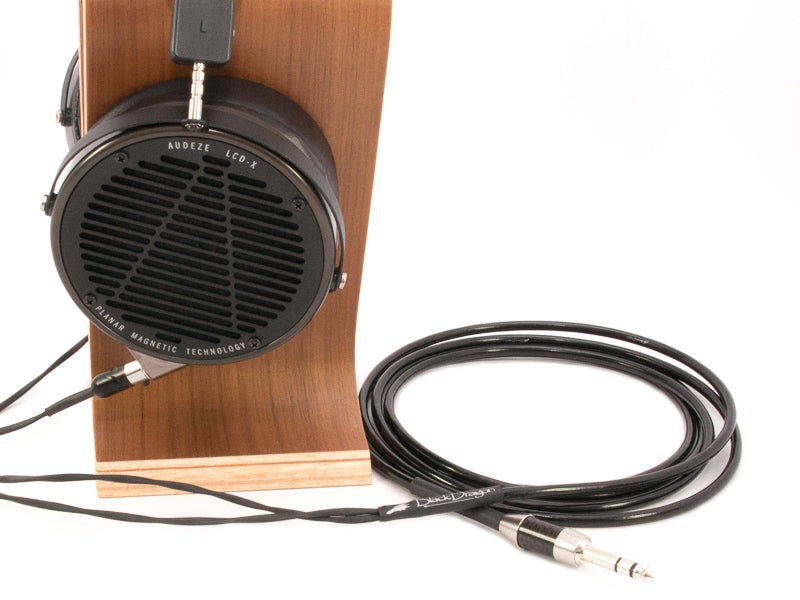 Black Dragon Premium Cable V2 for Audeze Headphones | Moon Audio