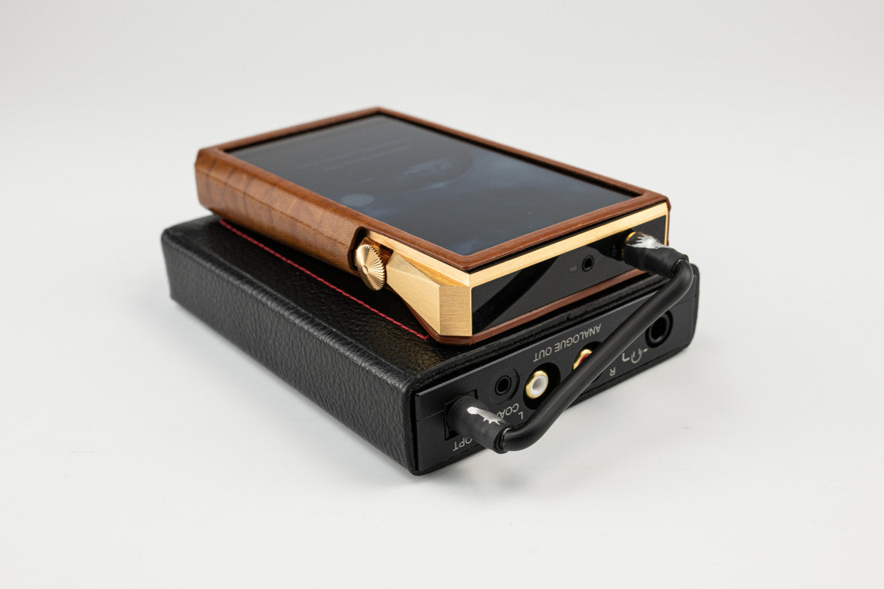 Silver Dragon Toslink Form Fit Cable with Astell and Kern SP2000