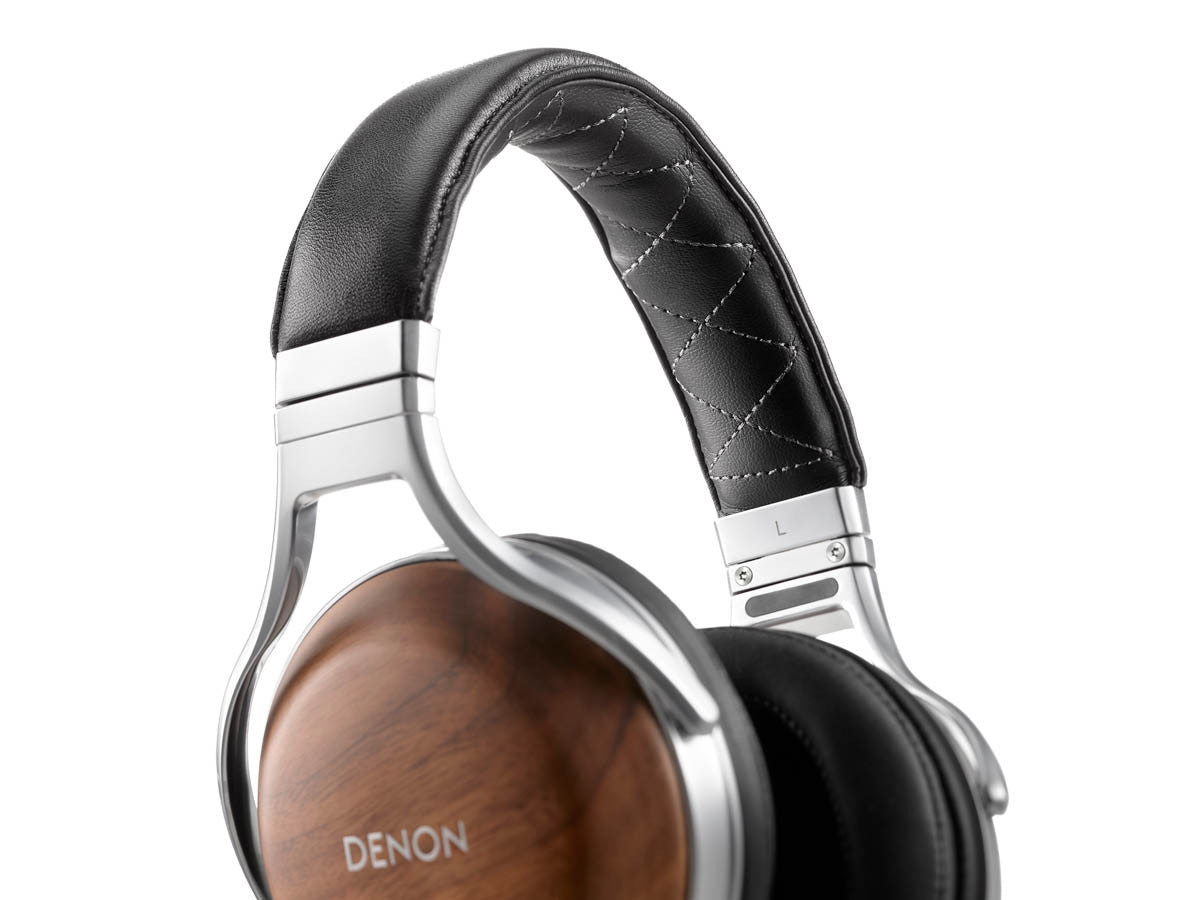 DENON AH-D7200 headphones with Walnut cups
