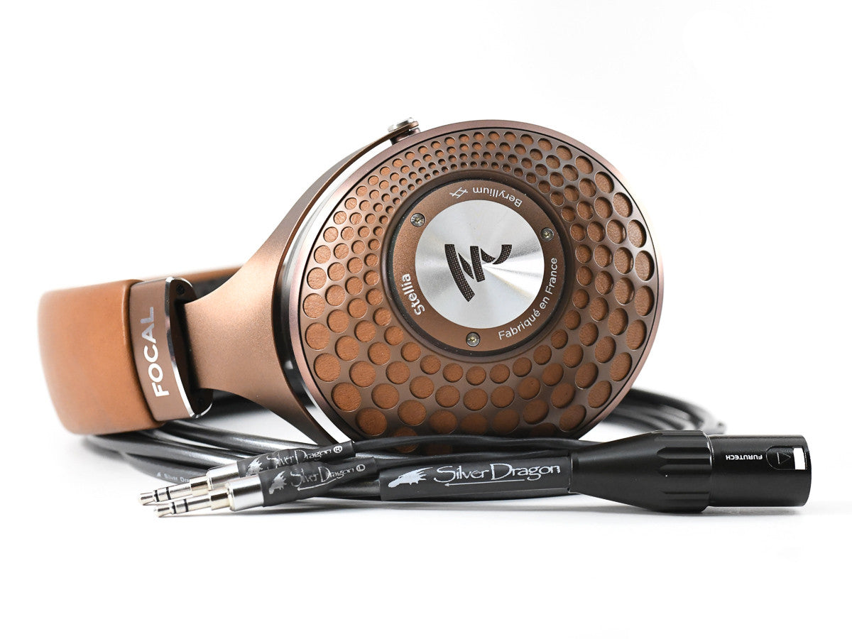 Silver Dragon Premium Cable for Focal Stellia Headphones