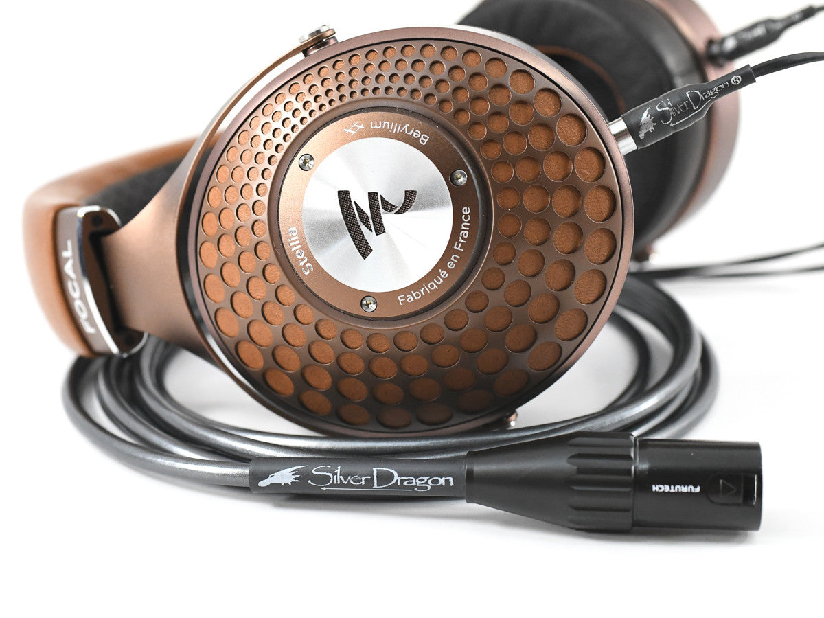 Silver Dragon Premium Cable for Focal Stellia Headphones