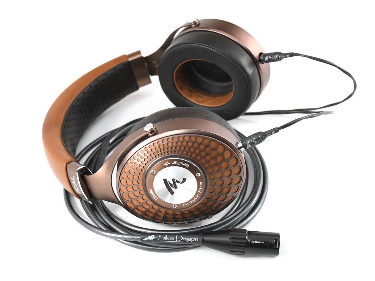 Silver Dragon Premium Cable for Focal Stellia Headphones