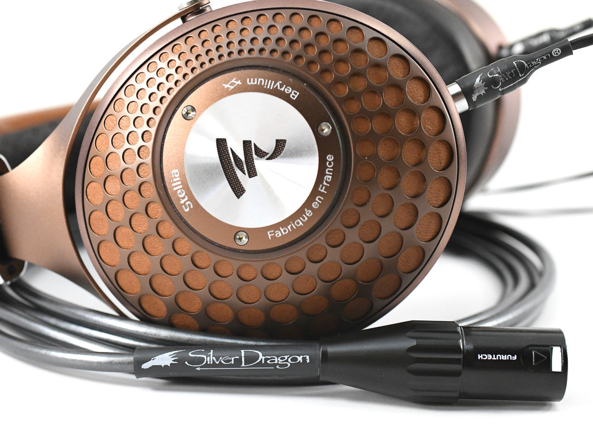 Silver Dragon Premium Cable for Focal Stellia Headphones