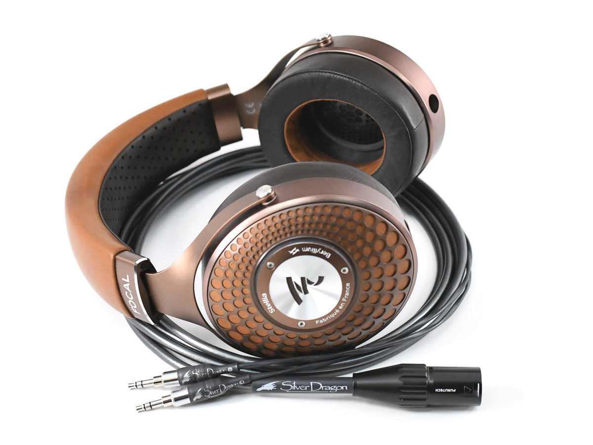 Silver Dragon Premium Cable for Focal Stellia Headphones
