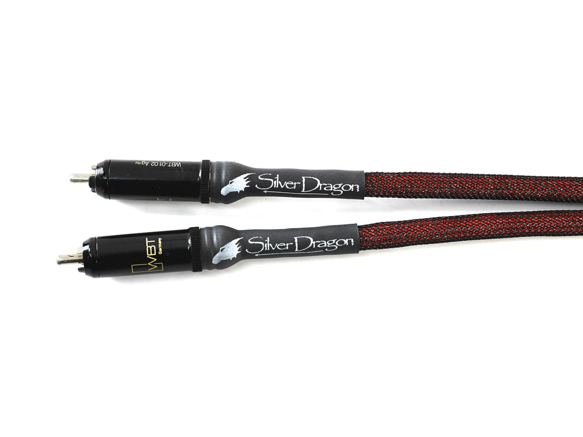 Silver Dragon with WBT 0102AG Locking RCAs