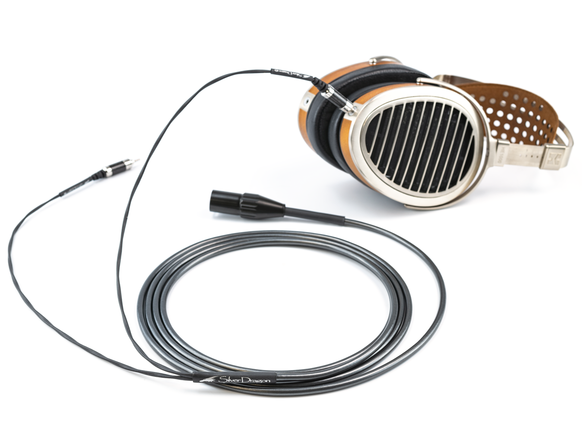 Silver Dragon Premium Cable for HiFiMan Headphones with HE1000