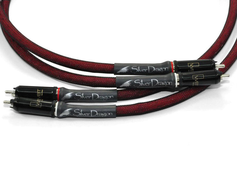 Silver Dragon with WBT 0102AG Locking RCAs