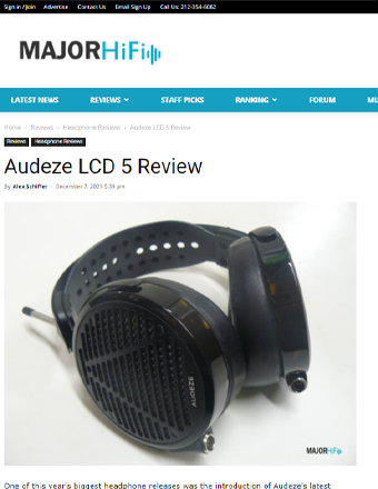 Audeze LCD 5 Review