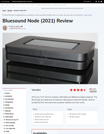 Bluesound Node Headamp Review