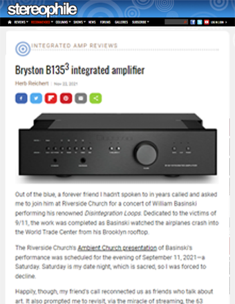 Bryston Stereophile Review