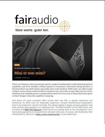 Fair Audio Review