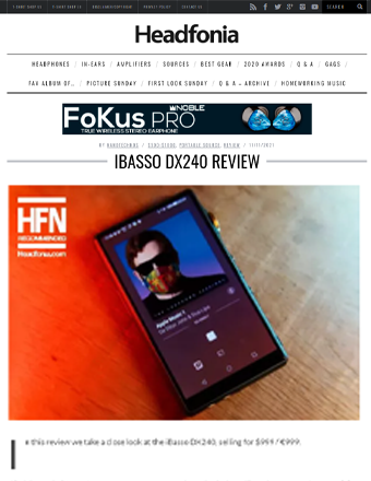 IBASSO DX240 REVIEW