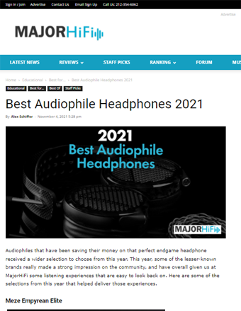 Best Audiophile Headphones 2021