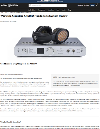 Moon Audio Warwick Acoustics Review