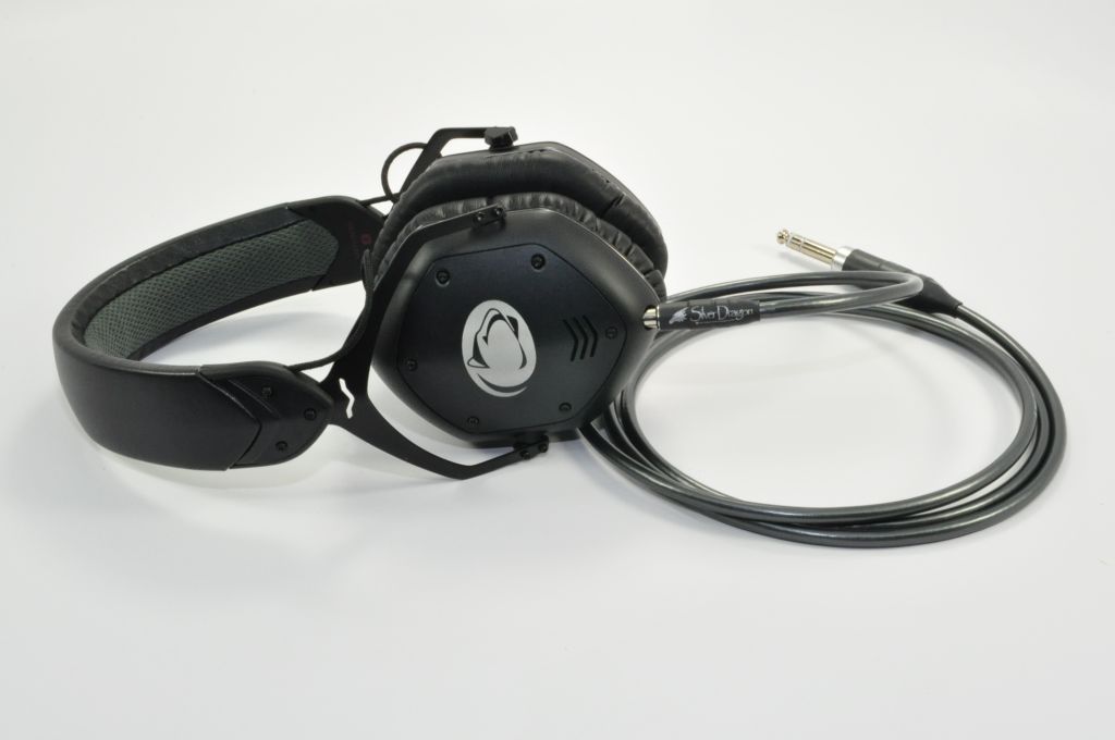 V-Moda LP-2 with Silver Dragon V3 Headphone Cable