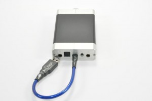 Blue Dragon USB Cable with the iQube V3 Headphone Amplifier plus DAC
