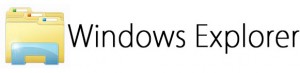Windows explorer