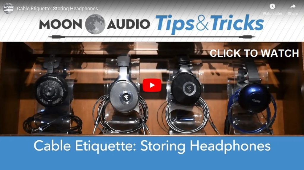Cable Etiquette: Storing Headphones (& Cables)